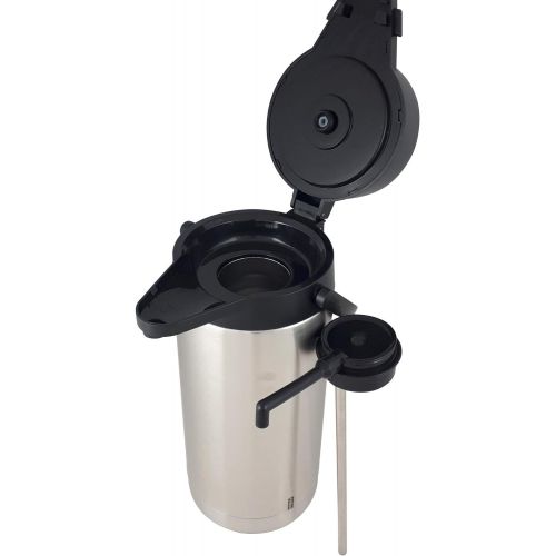  Marke: Helios Helios Coffeestation Pump-Isolierkanne, Edelstahl, 3,5 Liter