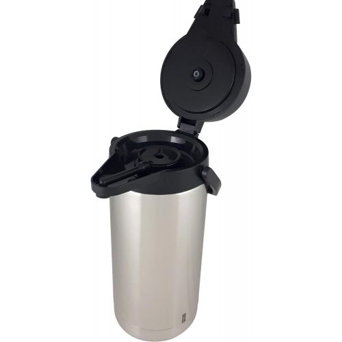  Marke: Helios Helios Coffeestation Pump-Isolierkanne, Edelstahl, 3,5 Liter