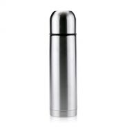 Helios Edelstahl-Isolierflasche 0,75 Liter, Silber, 9 x 9 x 32 cm