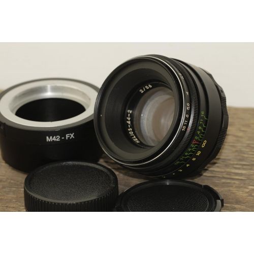  Helios 44-2 58mm F2 Russian Lens for FujiFilm FX Mount X-Pro1 X-E1 X-E2 X-M1 X-A1 X-A2 X-T1