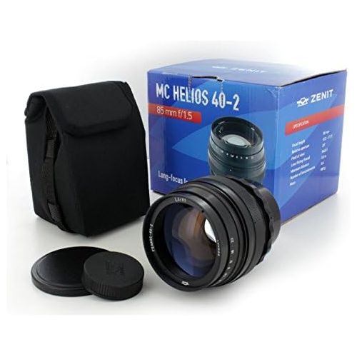  Russian Soviet Helios-40-2 85mm f1.5 Best portrait manual lens for M42, Pentax SLRDSLR Camera. NEW!