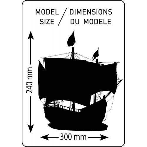  Heller Christopher Columbus Pinta Boat Model Building Kit