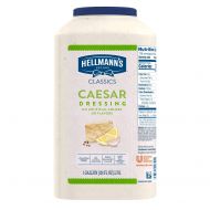 Hellmanns Classics Salad Dressing Caesar 1 Gal, Pack of 4