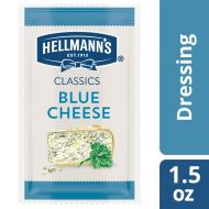 Hellmanns Chunky Salad Dressing, Blue Cheese, 1.5 Ounce (Pack of 102)