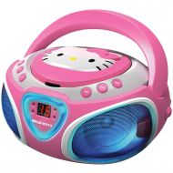 Hello Kitty KT2025 CD Boom Box with AMFM Radio and LED Light Show