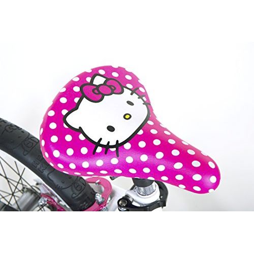 헬로키티 Hello Kitty Dynacraft Girls BMX Street Bike 18, WhiteBlackPink