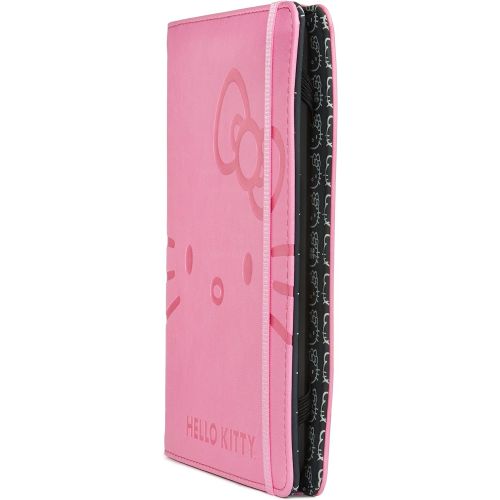 헬로키티 Hello Kitty Deboss Face Cover - Pink (Fits Kindle Paperwhite, Kindle & Kindle Touch)