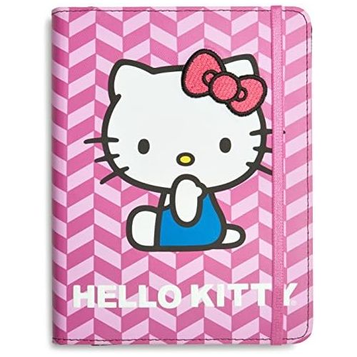 헬로키티 Hello Kitty Chevron Cover - Purple (Fits Kindle Paperwhite, Kindle & Kindle Touch)