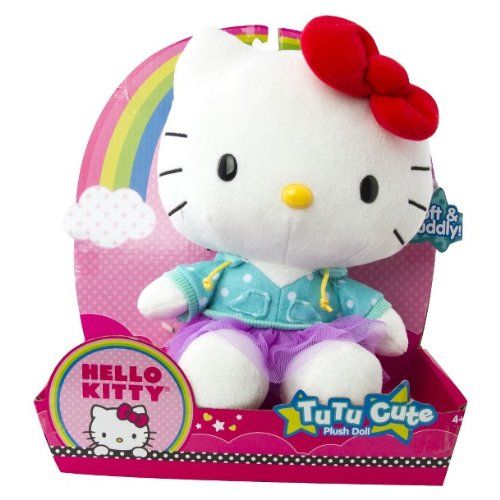 헬로키티 Hello Kitty TuTu Cute Plush, Large