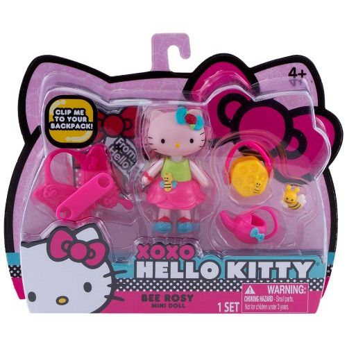 헬로키티 Hello Kitty Flower Mini Doll, Rose