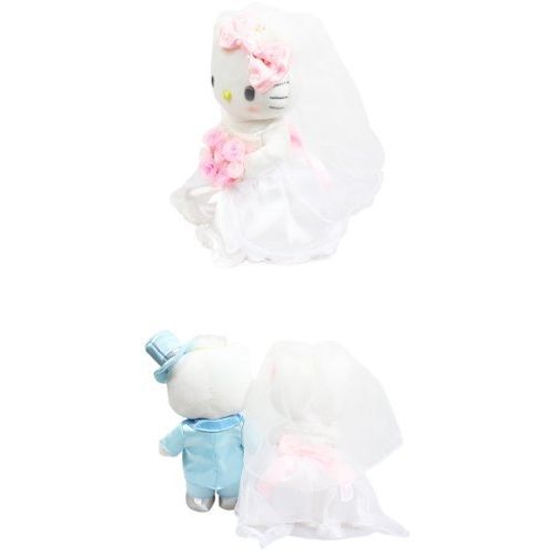 헬로키티 [Hello Kitty] wedding doll stuffed Rose wedding series (japan import)