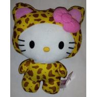 Large 10 Inch Leopard Hello Kitty Big Top Circus Animal Plush Doll by Hello Kitty