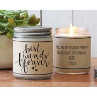 Helloyoucandles Best Friends Forever Scented Soy Candle Gift - Scented Candle - Best Friends Gift | Best Friends Birthday Gift| Girl Friend Gift