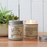 /Helloyoucandles Bloom Where you are Planted Soy Candle Gift | Inspiration Gift | Gift for Her | Housewarming Gift | New Home Gift | Starting College Gift