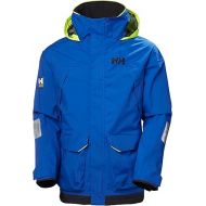 Helly-Hansen Pier 3.0 Coastal Sailing Jacket for Men - Waterproof, Windproof, and Breathable, with Packable Neon Yellow Hood