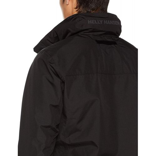  Helly Hansen Mens Dubliner Jacket Waterproof, Windproof, Breathable Shell Rain Coat with Packable Hood