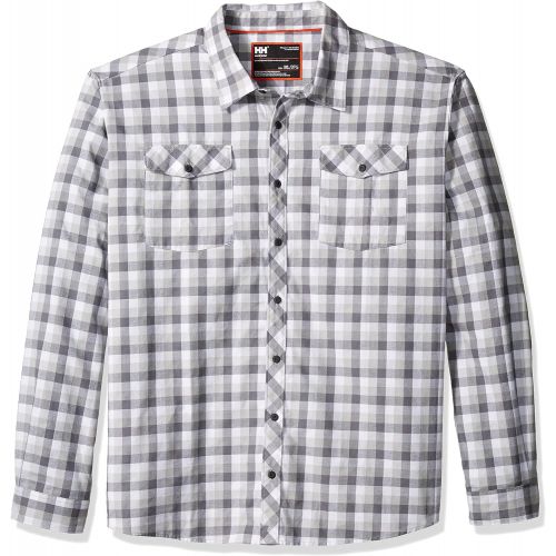  Helly+Hansen Helly Hansen Workwear Mens Vancouver Plaid Work Shirt