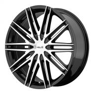Helo HELO HE880 Gloss Black Machined Face Wheel Chromium (hexavalent compounds) (16 x 7. inches /5 x 72 mm, 42 mm Offset)