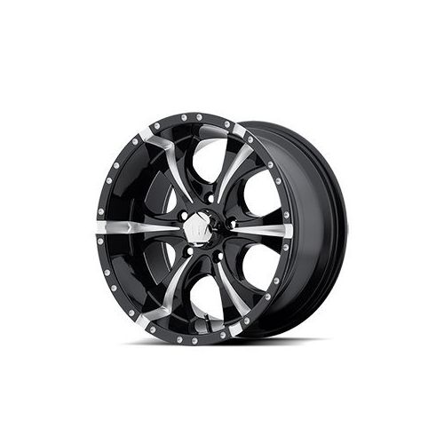  Helo HE791 Maxx Gloss Black Wheel With Milled Accents (17x9/5x127mm, -12mm offset)