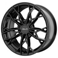 Helo HELO HE907 Gloss Black Wheel Chromium (hexavalent compounds) (18 x 8. inches /5 x 72 mm, 40 mm Offset)