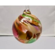 HelwigArtGlass Hand Blown Glass Christmas Ornament - Color Name: Southwest