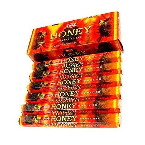  인센스스틱 Hem Incense Hem Honey Incense Sticks 120ct