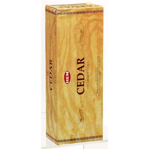  인센스스틱 Hem Incense Hem Cedar Incense, 3 Boxes - (360 Sticks per Order) Bulk Order