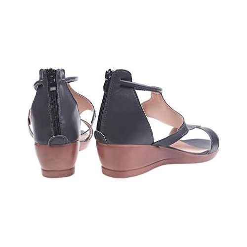  Hemlock Women Fashion Sequin Wedge Sandals Pear Belt Buckle Sandals Thick Platform Sandals Party Dress Sandals Shoes