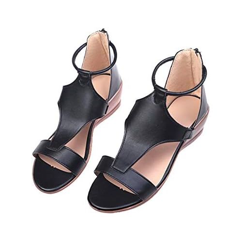  Hemlock Women Fashion Sequin Wedge Sandals Pear Belt Buckle Sandals Thick Platform Sandals Party Dress Sandals Shoes