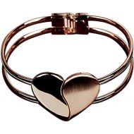 [아마존베스트]Hemlock 5 PCs Bangle Bracelet, Women 925 Sterling Silver Bracelet Bohemia Jewelry (A-Gold)