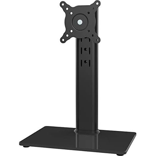  [아마존베스트]Hemudu Monitor Stand Table Stand for 13 - 32 Inch Monitors, Swivelling, Tilting, Rotating, Height-Adjustable Black