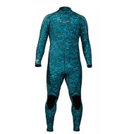 Henderson Wetsuit Camo Green 3mm thermo full suit scuba diving freediving spearfishing jumpsuit