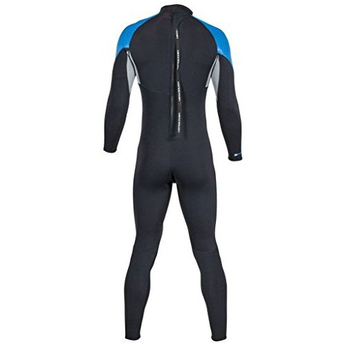  Henderson Mens Thermoprene Pro Wetsuit 3mm Back Zip Fullsuit Black