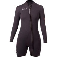 Henderson Woman Thermoprene Long Sleeve Shorty / Jacket (Front Zip) 3mm Scuba Wetsuit, Size: 8