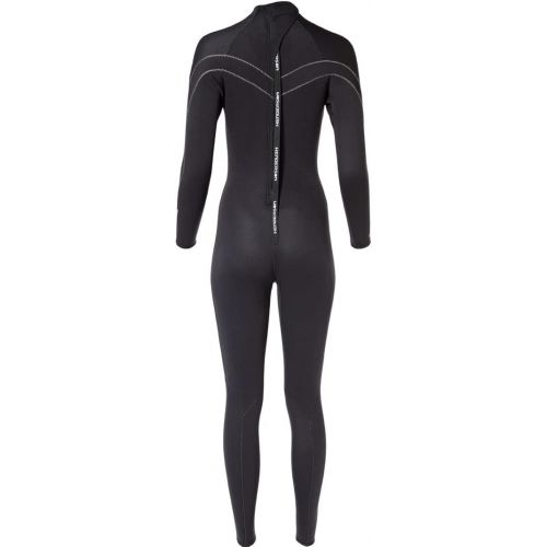  Henderson Womens 5mm Thermoprene Backzip Jumpsuit (Black, 14)