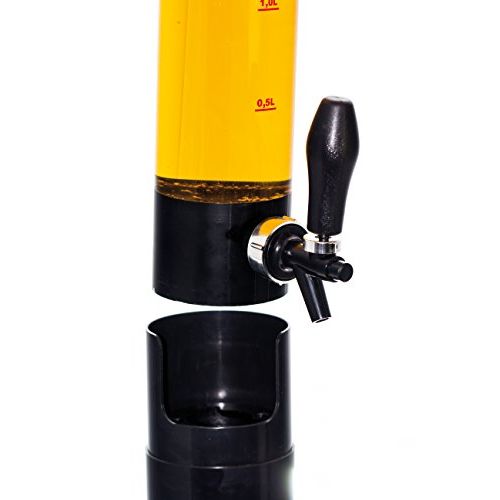  [아마존베스트]Hendi Beer Tower Bar 3Litres with Non Drip Tap Beer Tower