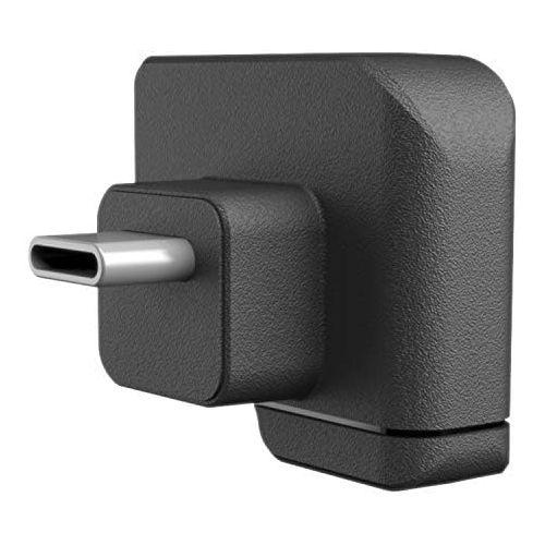  [아마존베스트]Hensych For Osmo Action Microphone 3.5 mm / USB-C Adapter, Charging Audio Adapter Audio External 3.5 mm Microphone Mount for Jack Plug