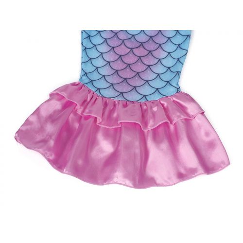  HenzWorld Dresses for Girls Little Mermaid Costumes Ariel Princess Birthday Party Cosplay Outfit Sleeveless