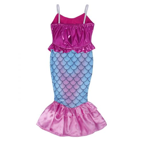  HenzWorld Dresses for Girls Little Mermaid Costumes Ariel Princess Birthday Party Cosplay Outfit Sleeveless