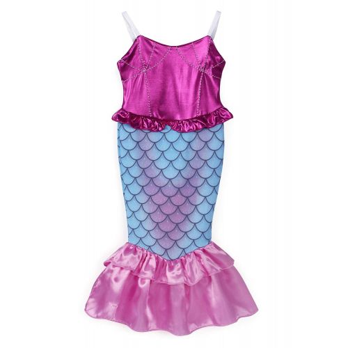  HenzWorld Dresses for Girls Little Mermaid Costumes Ariel Princess Birthday Party Cosplay Outfit Sleeveless