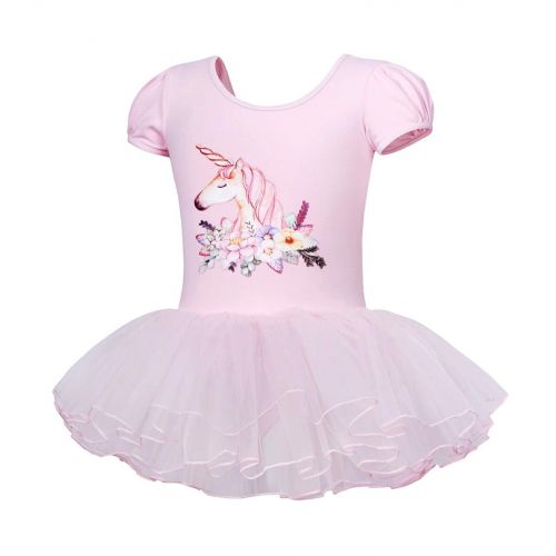  HenzWorld Unicorn Headband Tutu Dress Flower Girl Princess Birthday Wedding Party Cosplay Outfit