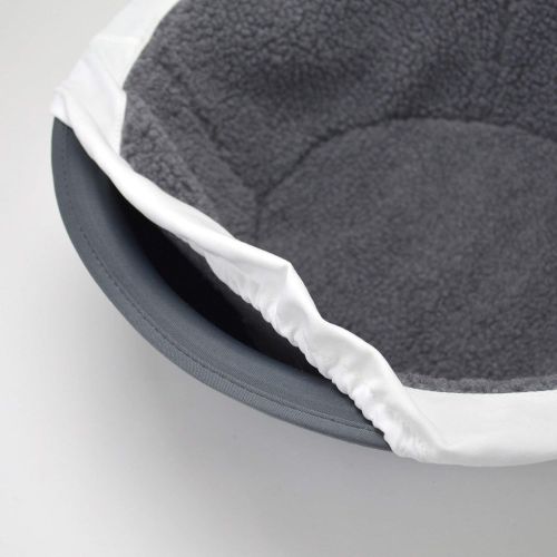  Hepper - Nest Cat Bed - Modern Cat Furniture - Cat Bowl with Removable & Washable Fleece Liner