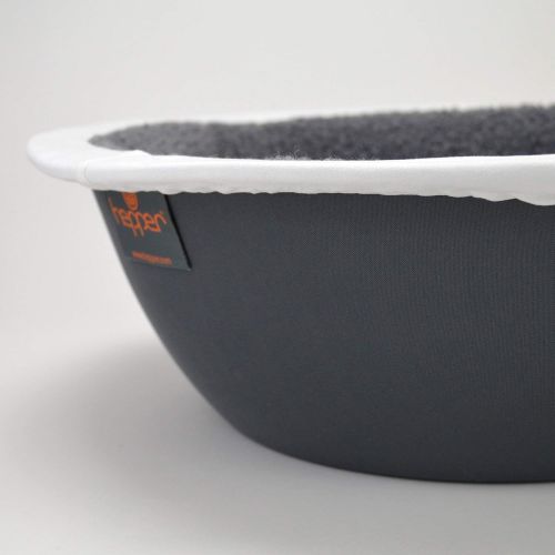  Hepper - Nest Cat Bed - Modern Cat Furniture - Cat Bowl with Removable & Washable Fleece Liner