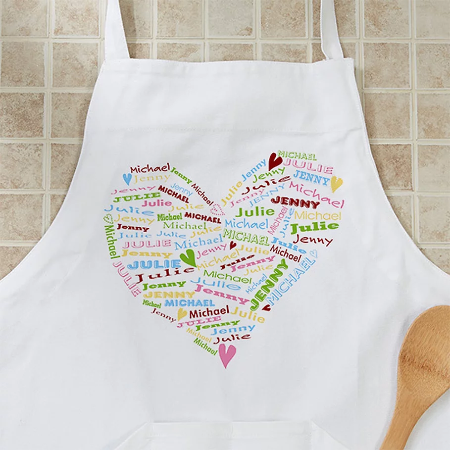 Her Heart Of Love Apron