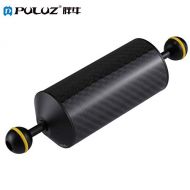 Heraihe PULUZ Carbon Fiber Dual Balls Floating Arm 60mm Diameter 2.5cm Ball 300g Buoyancy Underwater Diving Camera Equipment