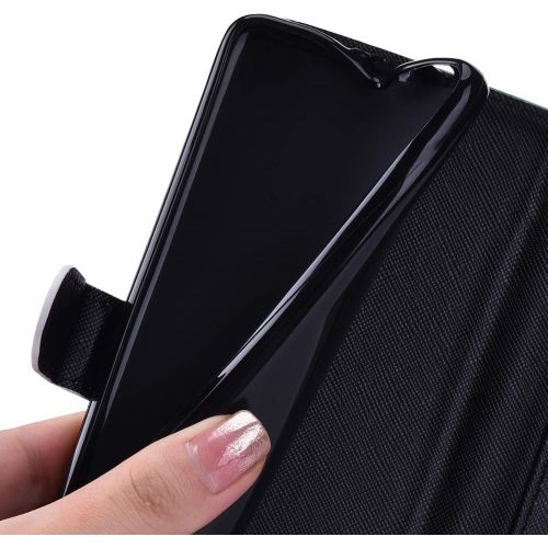  [아마존베스트]Herbests Compatible with Samsung Galaxy A71 Mobile Phone Case Flip Case Colourful Glitter Pattern Leather Protective Case Foldable Book Style Leather Case Leather Case with Magneti
