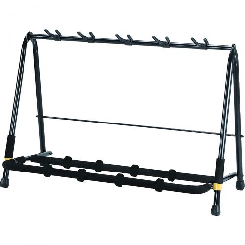  Hercules Stands},description:The Hercules Stands GS525B Five-Instrument Guitar Rack supports 5 guitars with Specially Formulated Foam on all contact points with the guitar.Each TPR