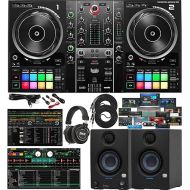 Hercules DJControl Inpulse 500 2-Channel DJ Controller with New Designed Eris 3.5 Studio Monitors Includes Download for Newest Version Prime & Studio Magic Plug-in Suite Software