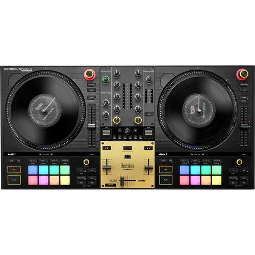  Hercules DJControl Inpulse T7 Premium 2-Deck Motorized DJ Controller