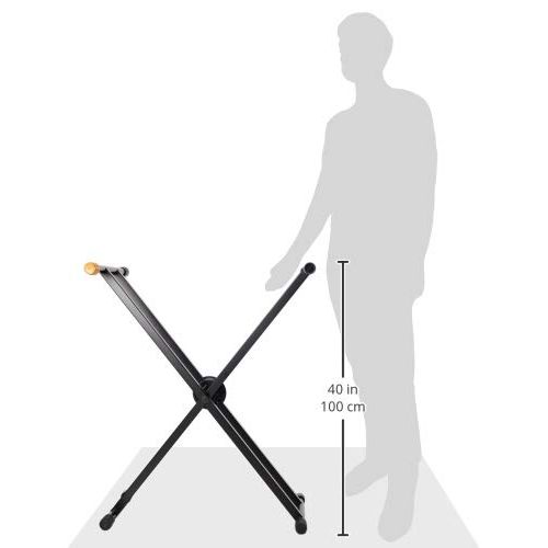  Hercules KS120B EZ LOK Double KEY Stand